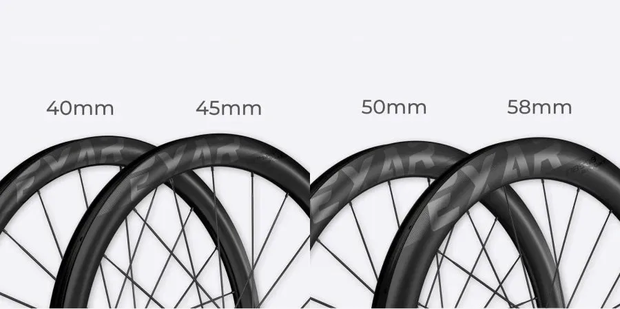 Magene Exar UltraDark DB405 Disc Brake Carbon Wheelset-40/45mm