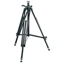 Manfrotto 028B Black Aluminum Studio Pro Triman Tripod w/Geared Column