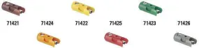 Marklin HO 71424 New Style Sockets pkg(10) -- Orange