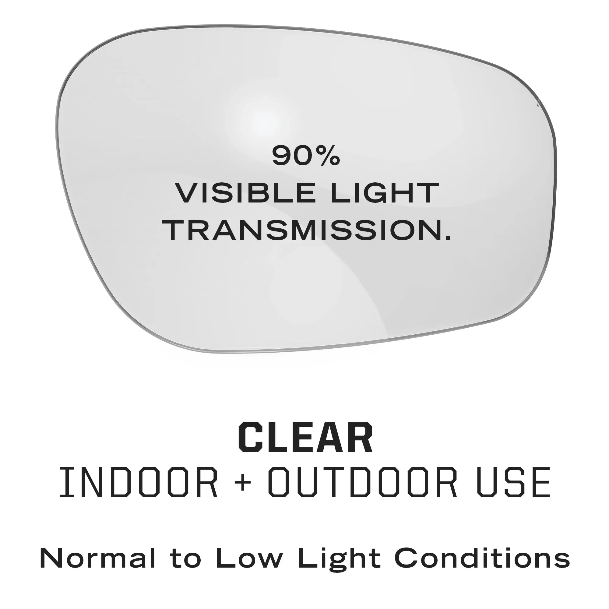 Mechanix Vision Type-N Safety Eyewear - Clear Frame / Clear Lens