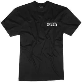 Mil-Tec Black Security T-Shirt