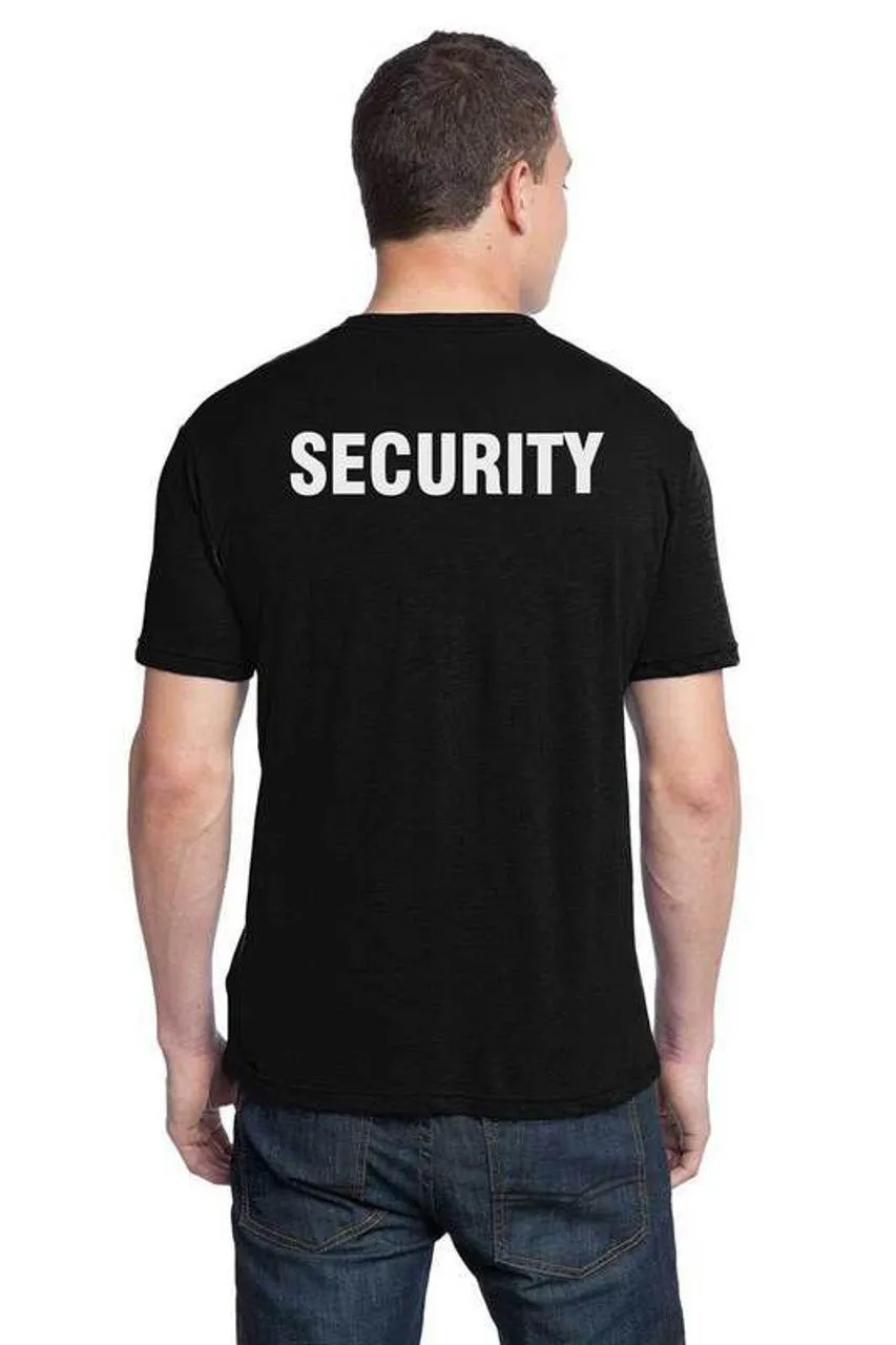 Mil-Tec Black Security T-Shirt