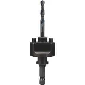 Milwaukee 3/8 In. Hex Quick Change Hole Saw Mandrel Fits Hole Saws 1-1/4 In. and Larger