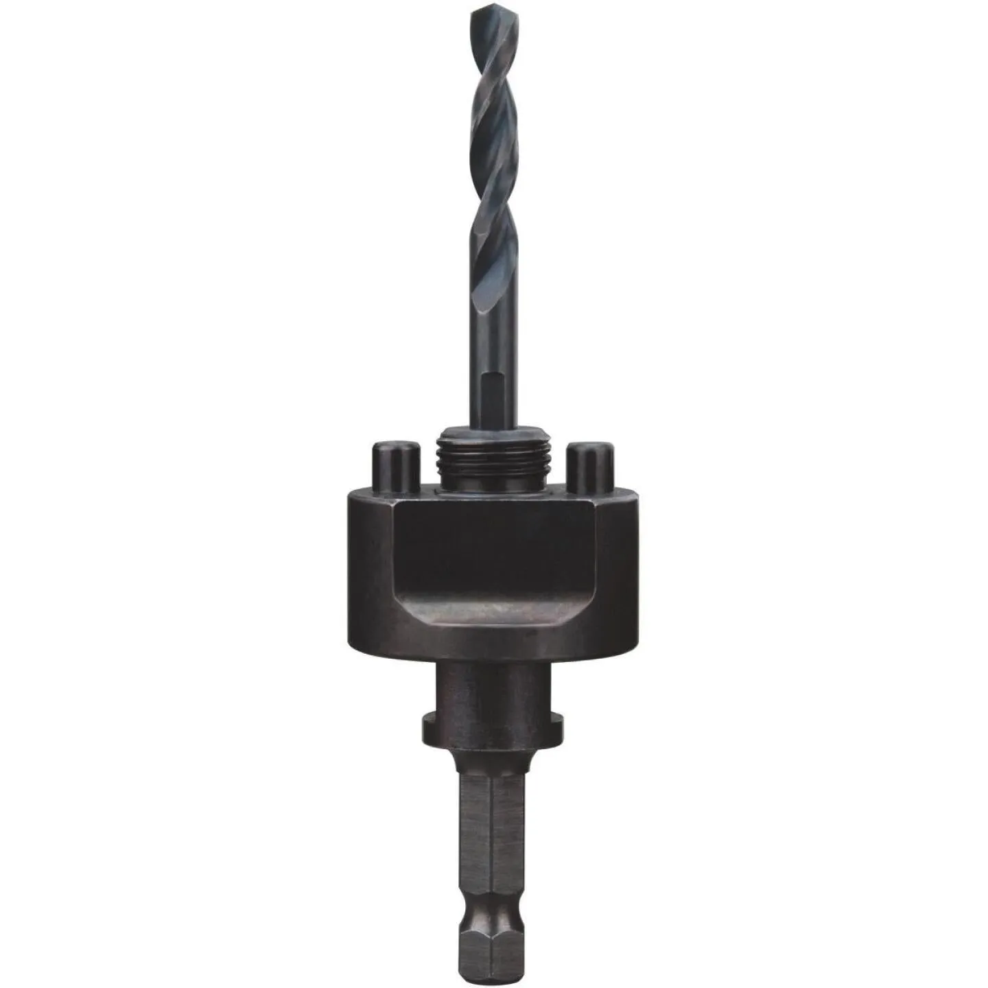 Milwaukee 3/8 In. Hex Quick Change Hole Saw Mandrel Fits Hole Saws 1-1/4 In. and Larger