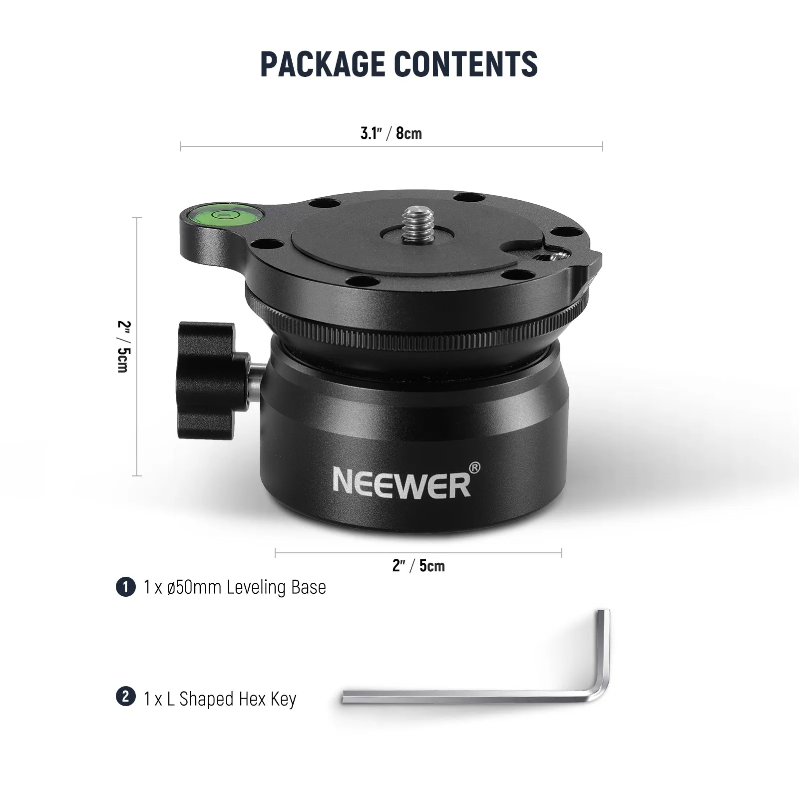 NEEWER GM11 Base Camera Leveler Adjusting Plate