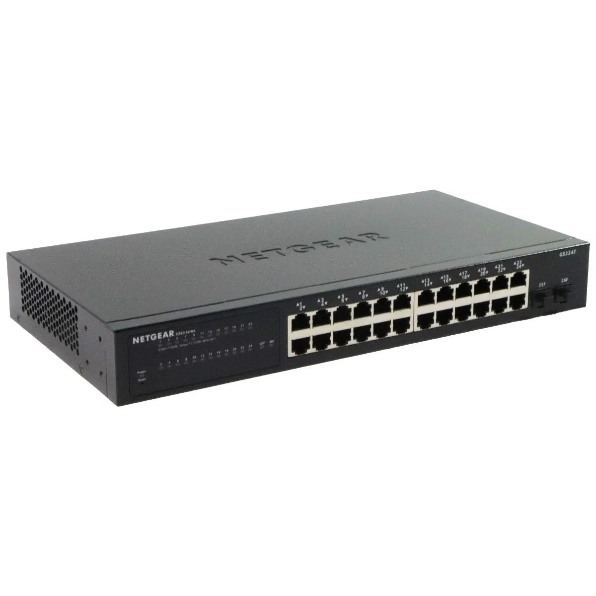 NETGEAR 26-Port Gigabit Ethernet Smart Managed Pro Switch (GS324T)