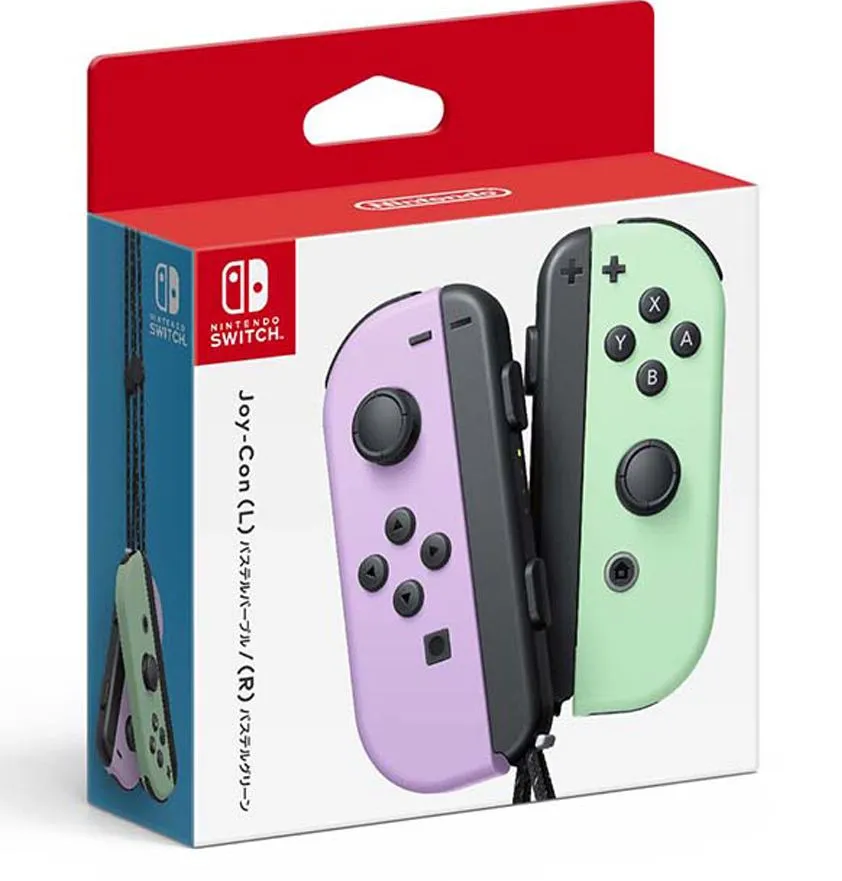 Nintendo Switch Joy-Con Controllers (Pastel Purple / Pastel Green)