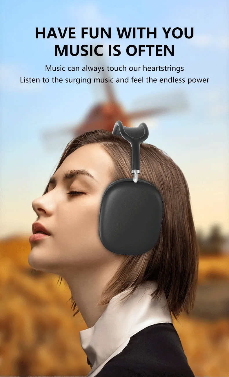 P9 Pro Max Wireless Bluetooth Headphones