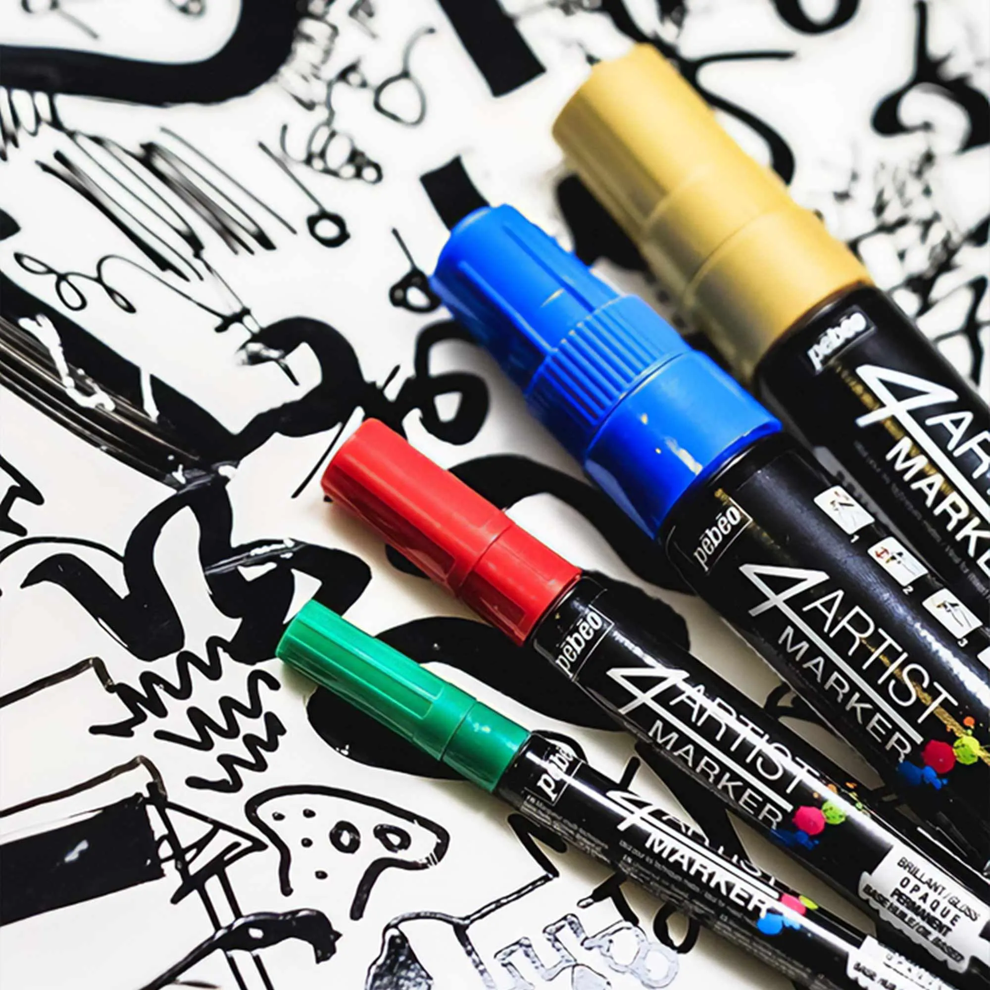 Pebeo 4Artist Marker - 4mm