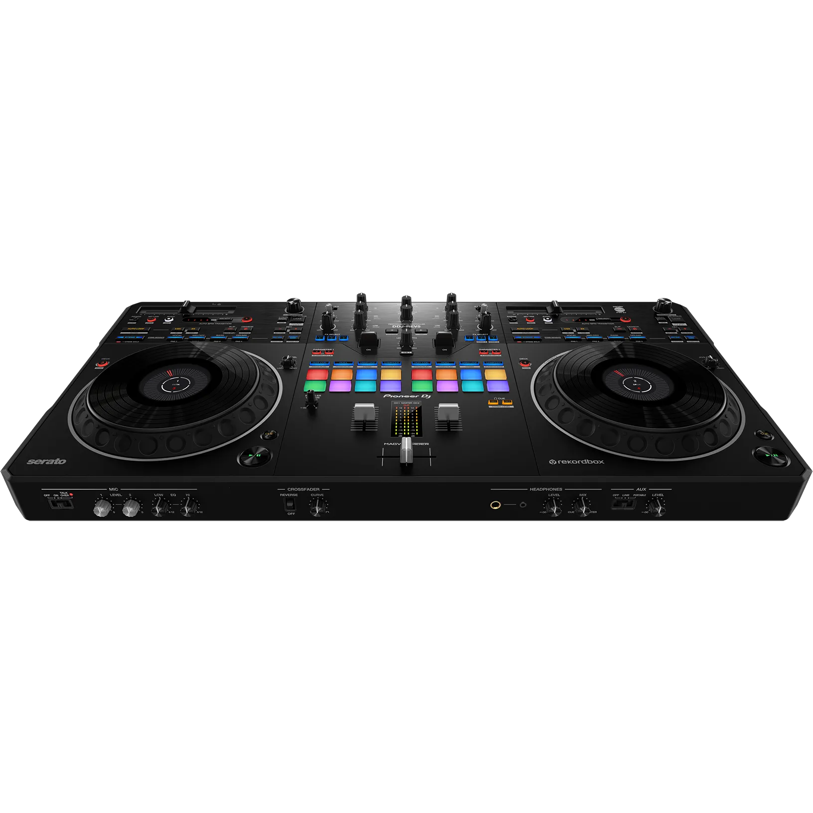 Pioneer DDJ-REV5 Scratch-Style 2-Channel Performance DJ Controller, Black