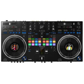 Pioneer DDJ-REV7 Scratch-Style 2-Channel Pro DJ Controller for Serato DJ Pro, Black