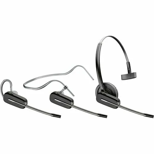 Poly Savi 8200 Office 8240 Earset - Mono - Wireless - Bluetooth - 590.6 ft - 20 Hz - 20 kHz - Over-the-ear - Monaural - In-ear - Noise Cancelling Microphone - Noise Canceling