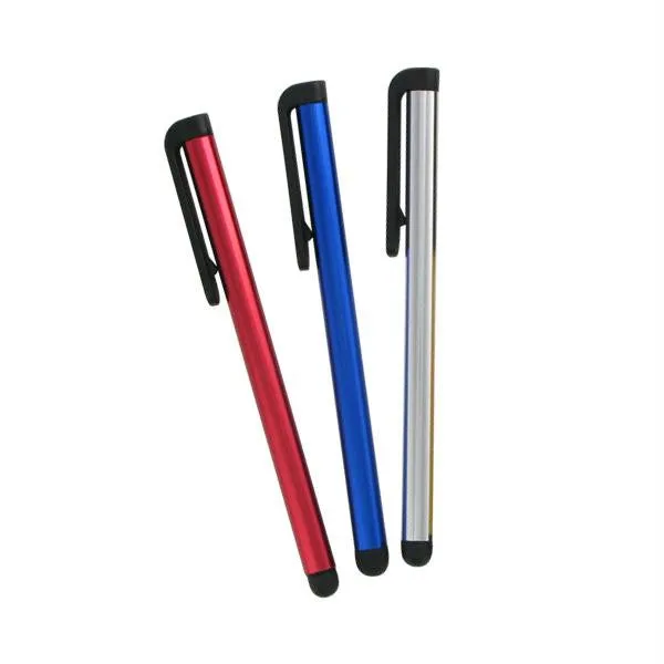 PreciseTouch 3-Pack Universal Touchscreen Tablet Stylus, Metallic Random Colors