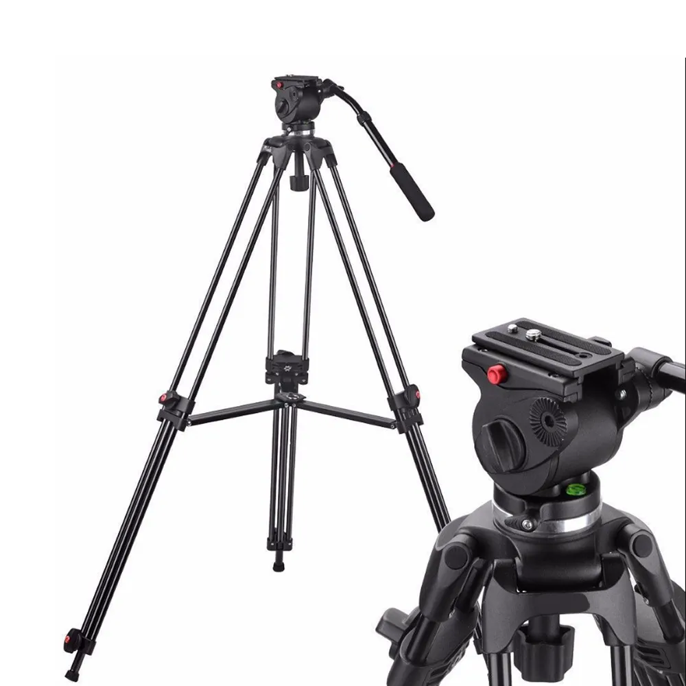 Professional Heavy Duty Height Adjustable Video Camera Tripod Gc193   Dp50