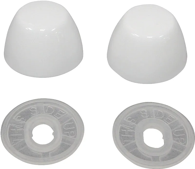 ProSource Toilet Bolt Cap, For: Toilet :BAG: QUANTITY: 1