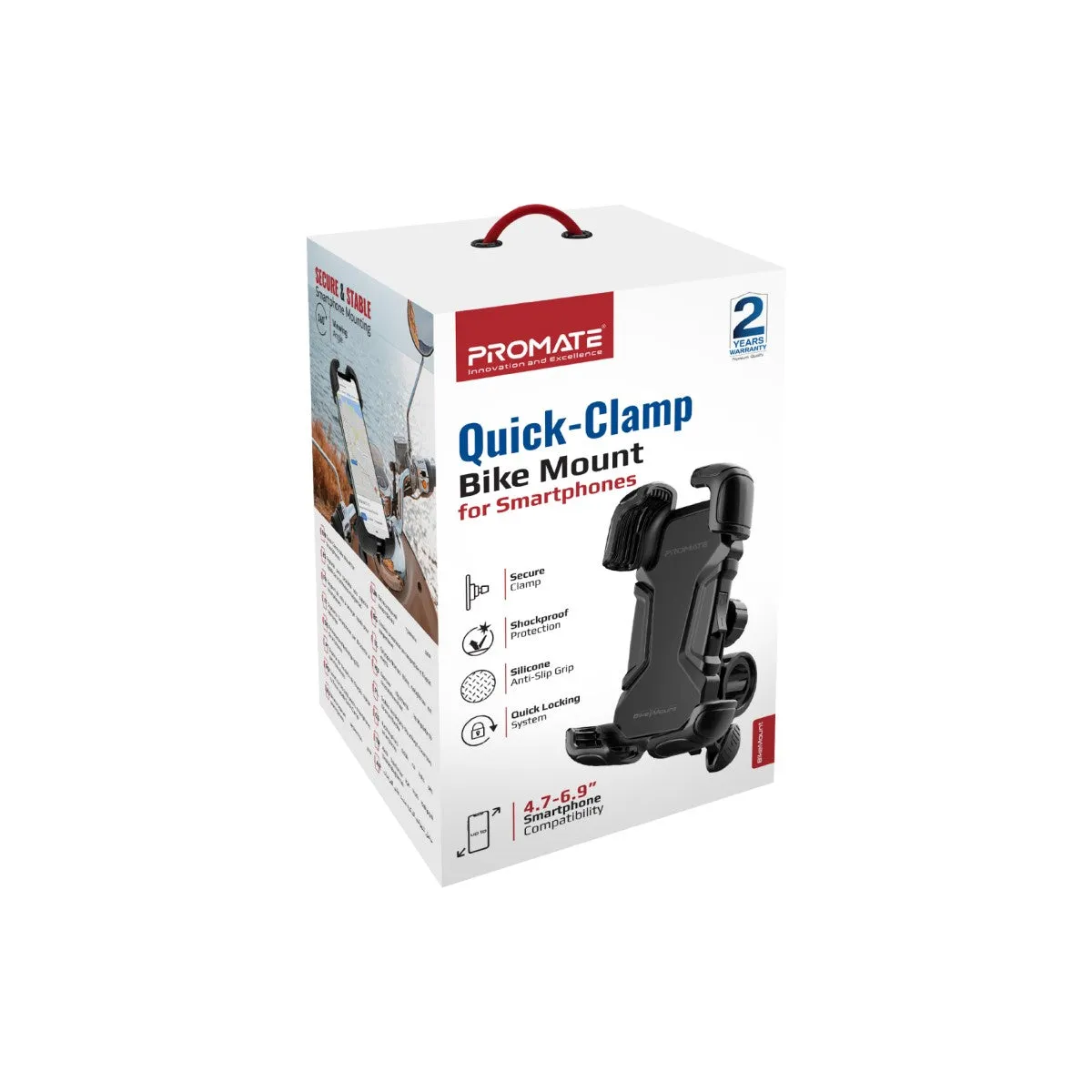 Quick-Clamp Bike Mount for Smartphones