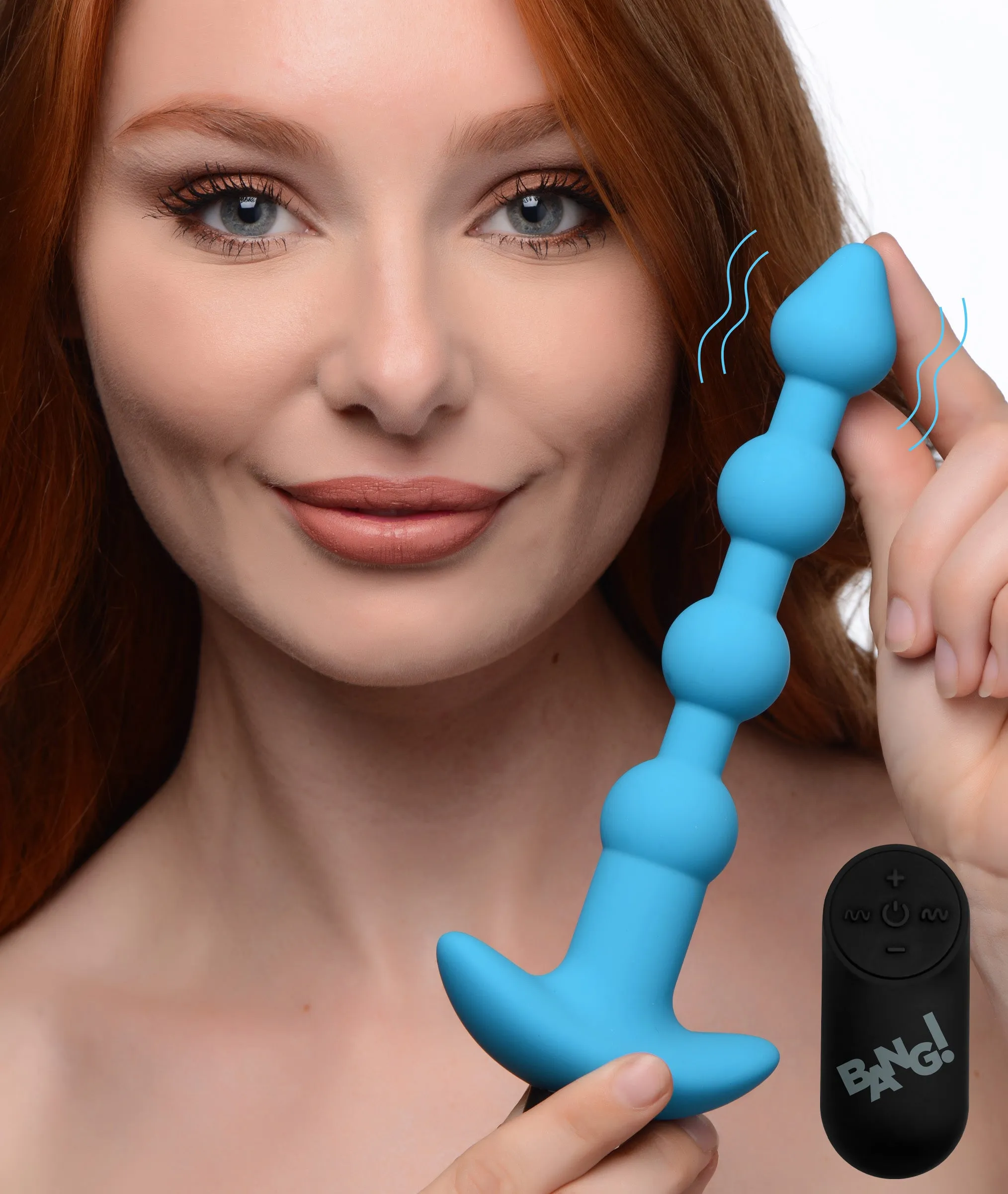 Remote Control Vibrating Anal Beads