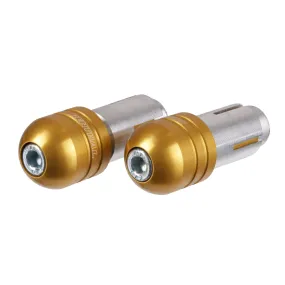 Renthal Handlebar End Plugs - Gold (Set)