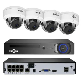 Security camera system 5Mp PoE IP with 4 Cameras