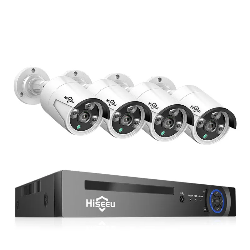 Security Camera System 5Mp POE Security Camera System Kit