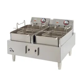 Star 530TF Countertop Electric Fryer - (2) 15 lb Vats