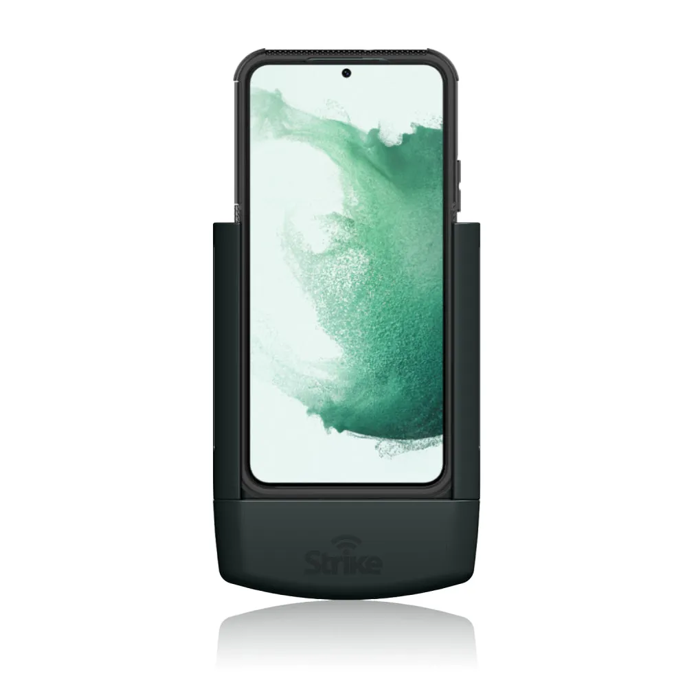 Strike Alpha in-car Cradle for Samsung Galaxy S22  Head that work with Strike Rugged Case On