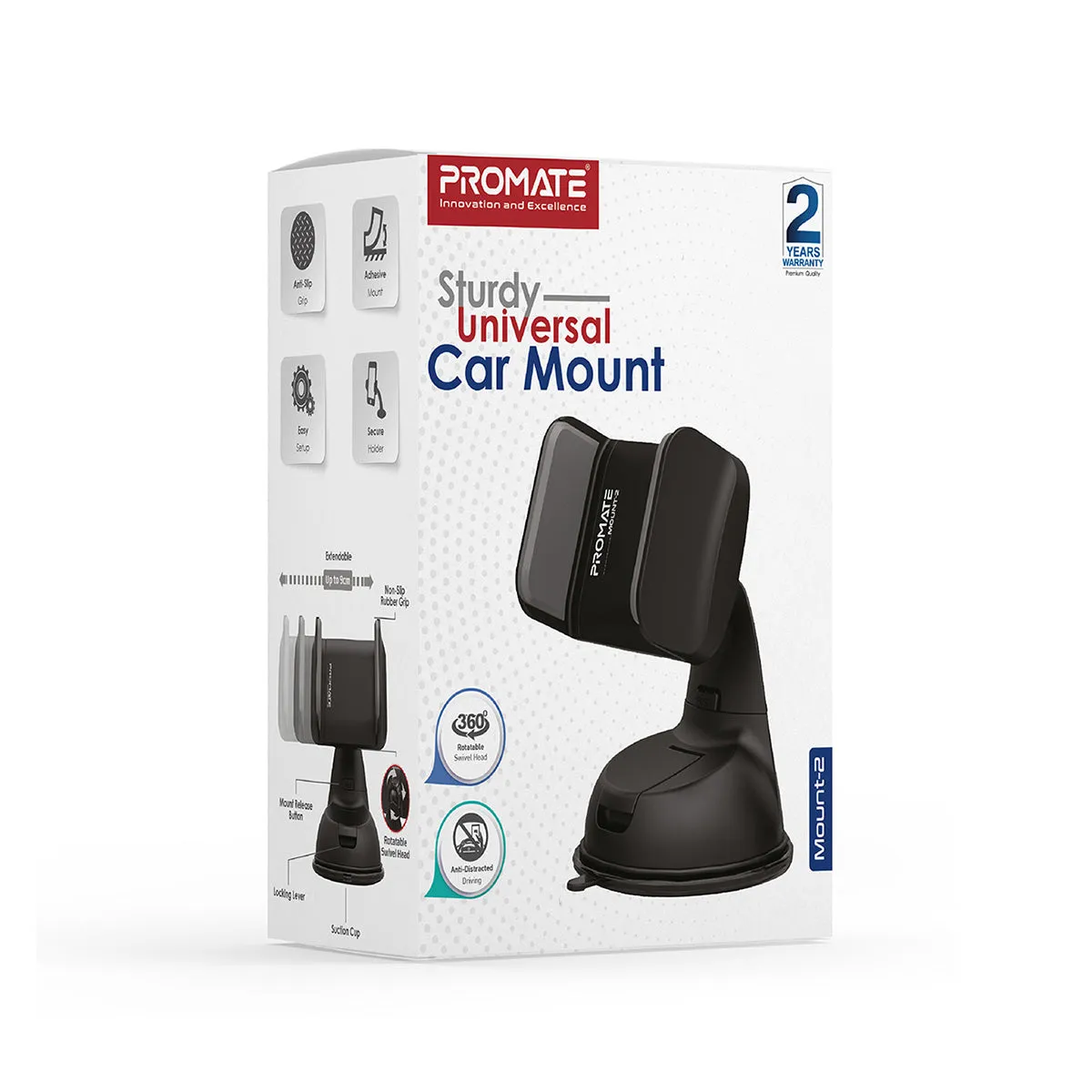 Sturdy Universal Car Mount