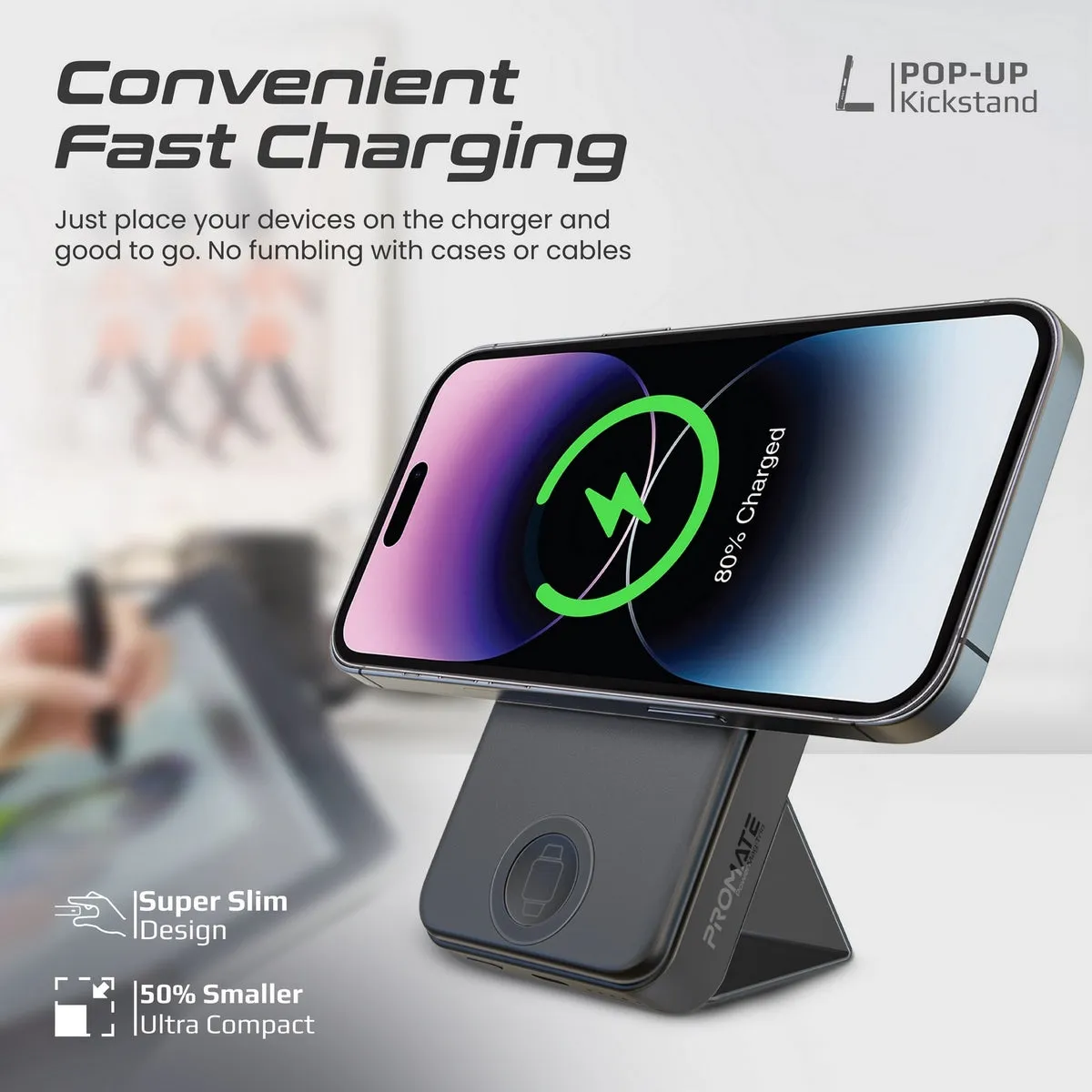 SuperCharge MagSafe Compatible & Apple Watch Wireless Charging Power Bank