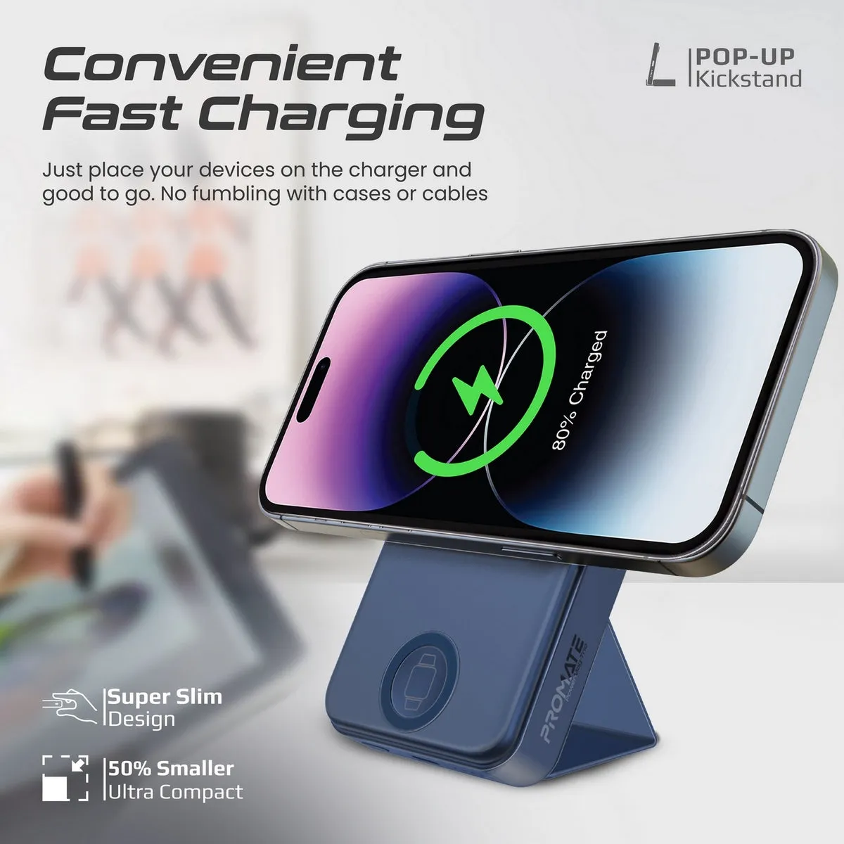 SuperCharge MagSafe Compatible & Apple Watch Wireless Charging Power Bank