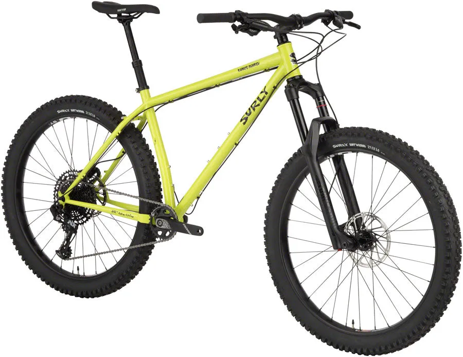 Surly Karate Monkey Front Suspension Bike - Lemon Lime Soda