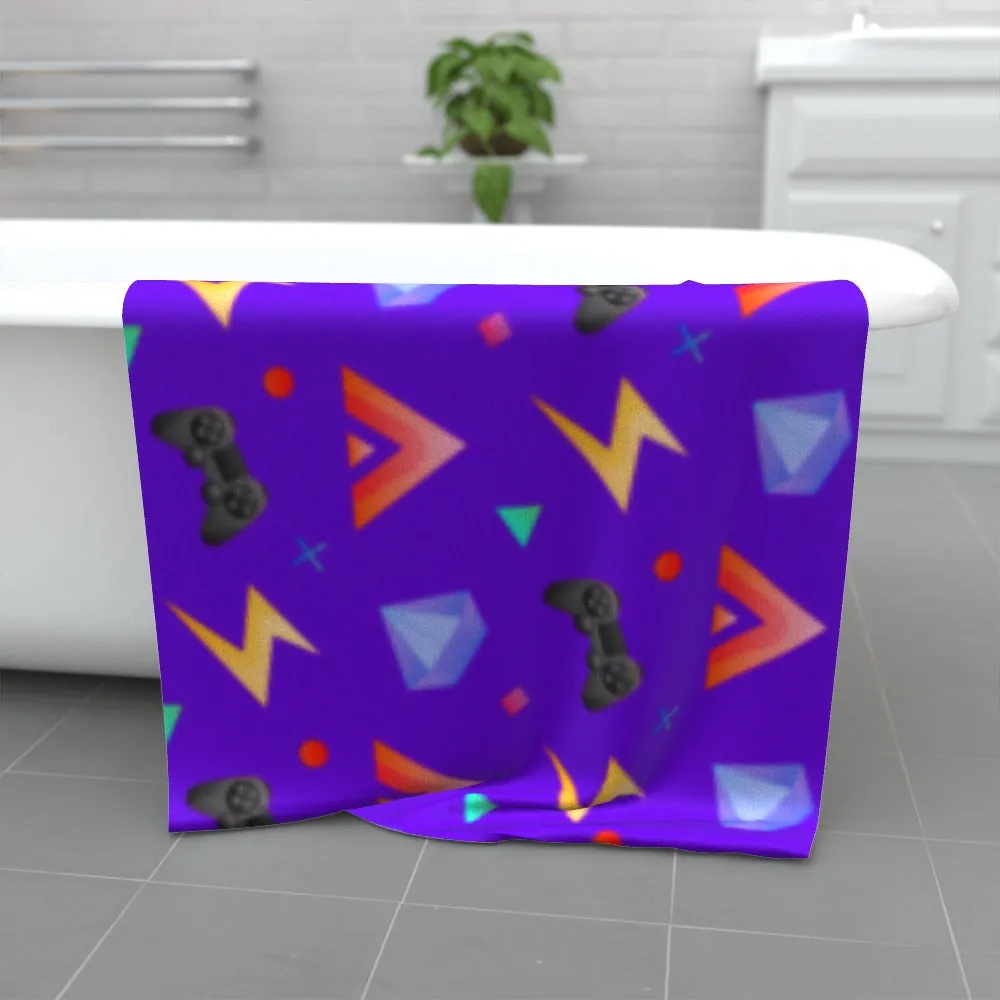 Towel - Gamers Play Purple