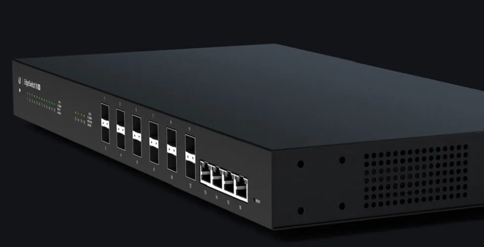 Ubiquiti EdgeSwitch ES-16-XG 16 Port 10 Managed Gigabit Switch