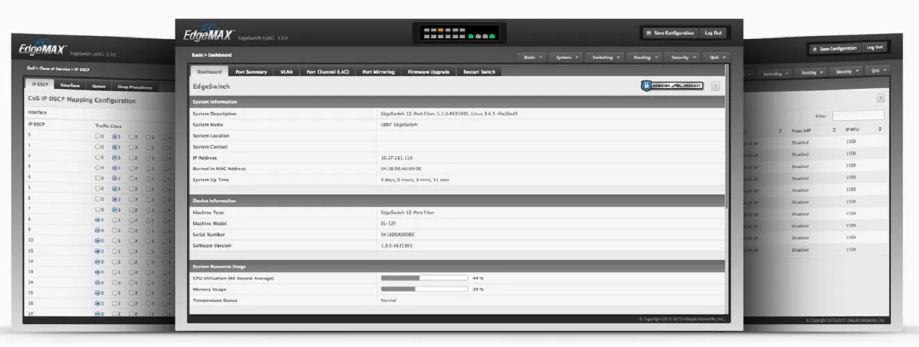 Ubiquiti EdgeSwitch ES-16-XG 16 Port 10 Managed Gigabit Switch