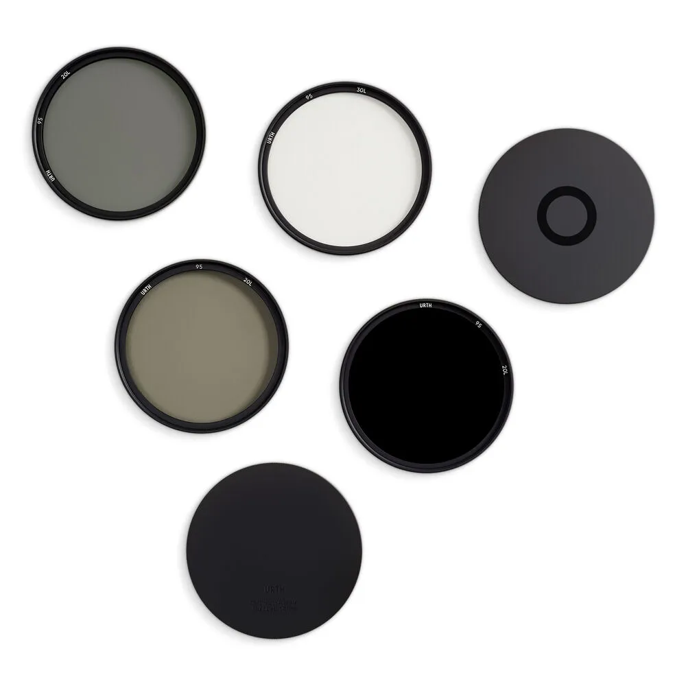 Urth UV, Circular Polarizing (CPL), ND8, ND1000 Lens Filter Kit (Plus )