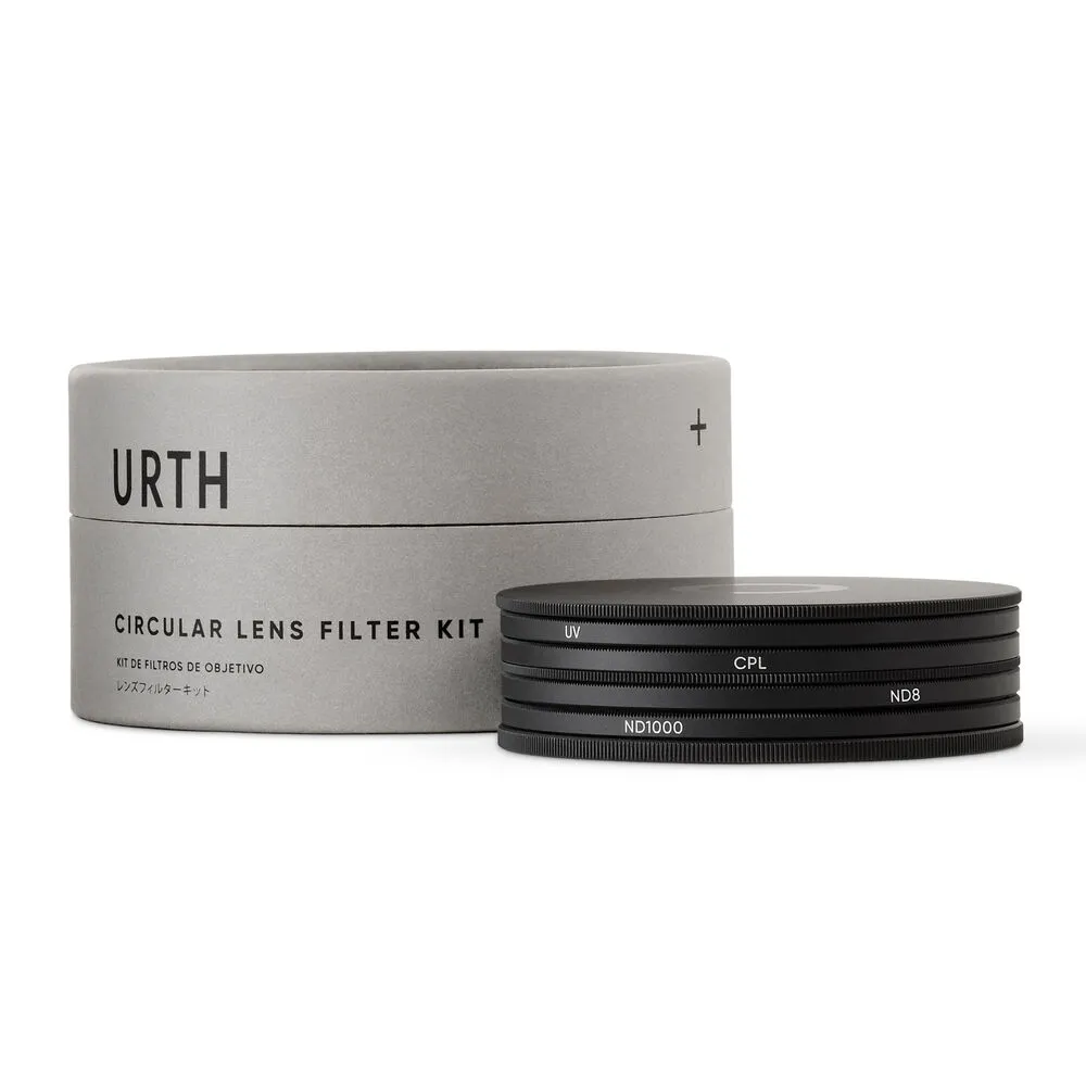 Urth UV, Circular Polarizing (CPL), ND8, ND1000 Lens Filter Kit (Plus )