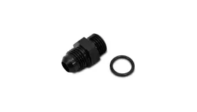 Vibrant Male AN Flare to Male ORB Straight Adapter -10AN Male AN Flare x -8AN Male ORB - 16835