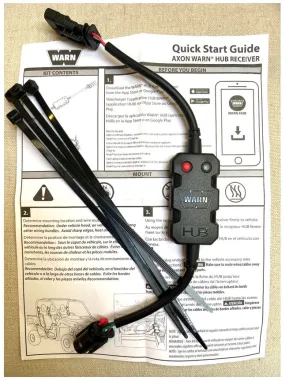 WARN 103940 AXON HUB Wireless Winch Control  System