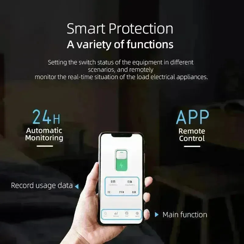 WiFi Smart Circuit Breaker Wireless Remote Control Mobile Phone Control