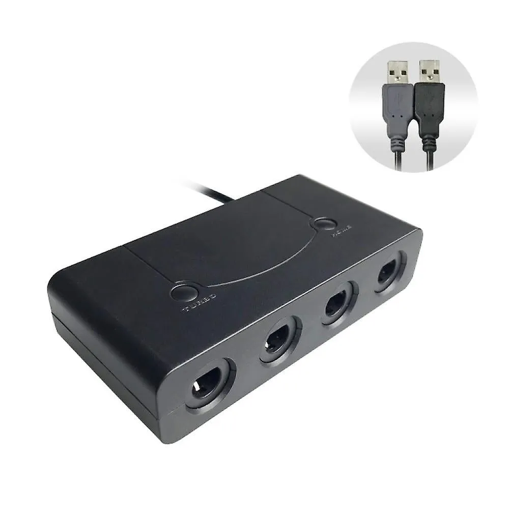 Wii U Game Cube Controller Adapter, Super Smash Bros Game Cube Adapter Mz691