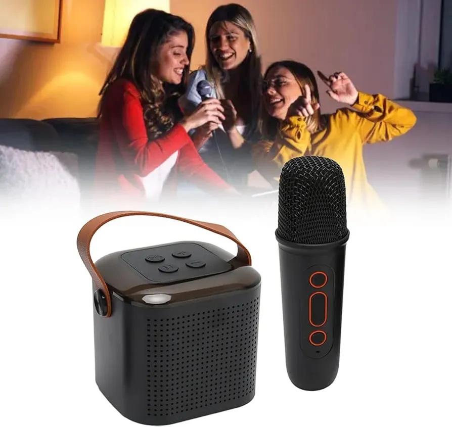 Wireless Bluetooth Speaker With Microphone | Portable Karaoke Machine