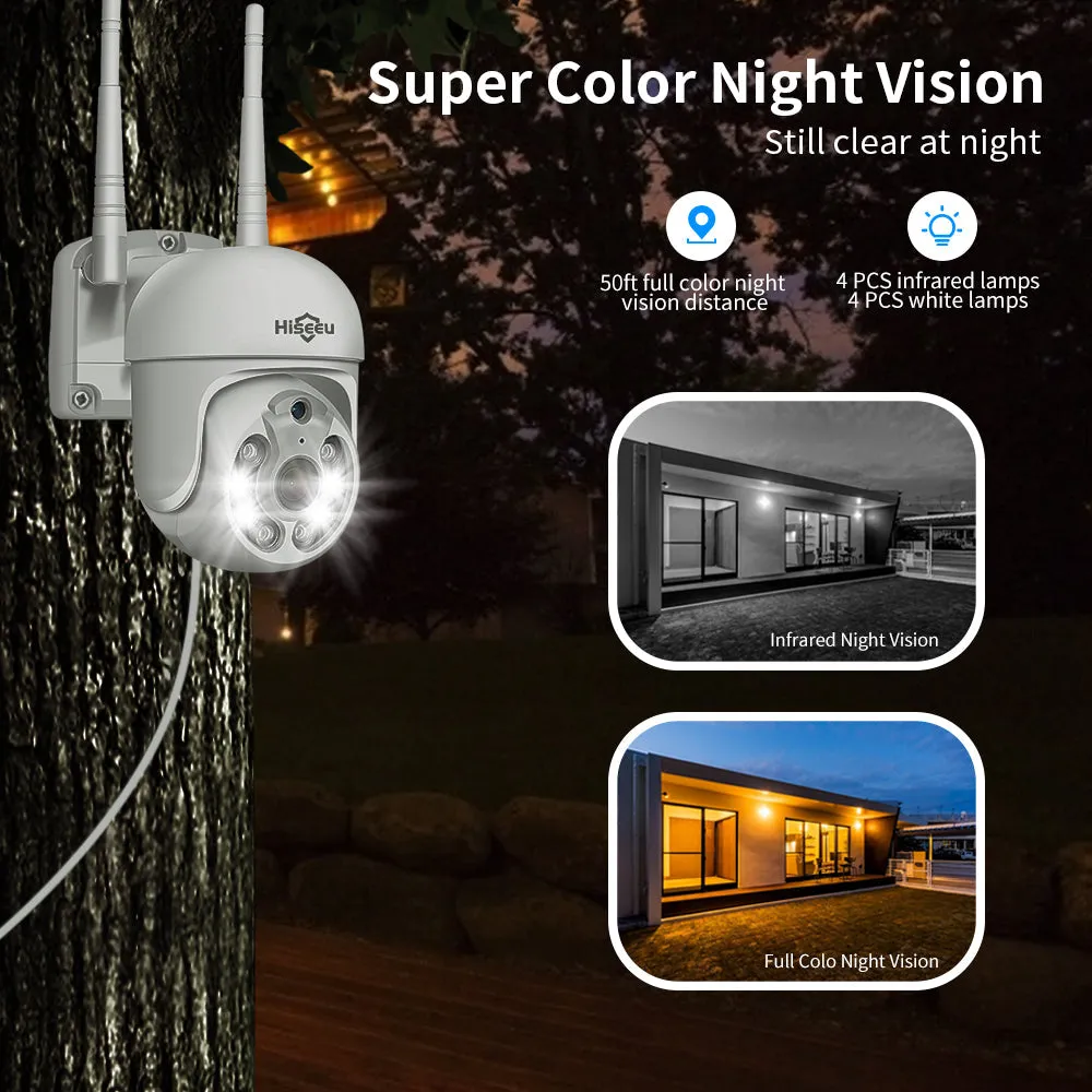 Wireless CCTV Camera System with Night Vision